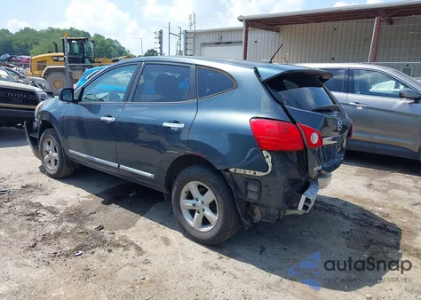 2013 Nissan Rogue S из США, поврежденный, VIN JN8AS5MV5DW604913